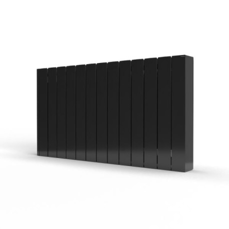 Radiador eléctrico wifi bajo consumo Belize negro 1800w Rointe