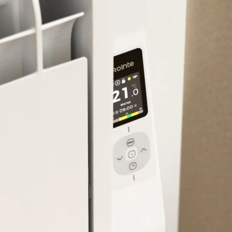 Radiador eléctrico wifi bajo consumo Kyros Short blanco 1500w Rointe