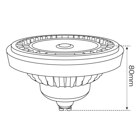 Bombillas LED AR111 PRO LED GU10 15W 36º I-TEC