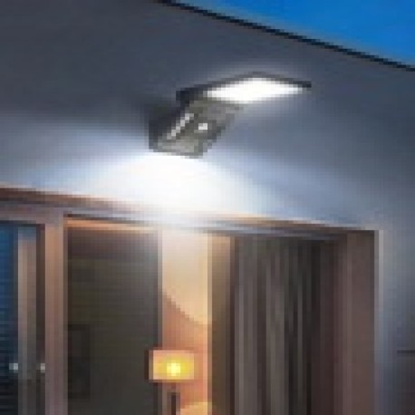 Aplique solar LED Ganda sensor movimiento/crepuscular  GSC