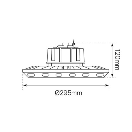 Campana LED Sun Eco 100w I-TEC