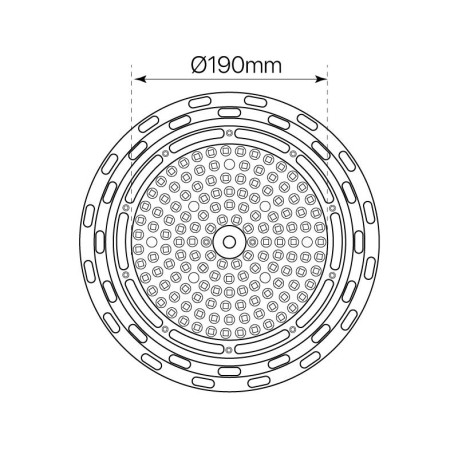 Campana LED Sun Eco 100w I-TEC