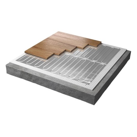 Suelo radiante eléctrico manta de aluminio 140 EVconfort