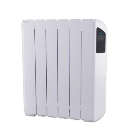 Emisor térmico bajo consumo Victoria 6 elem. terms negro wifi Farho
