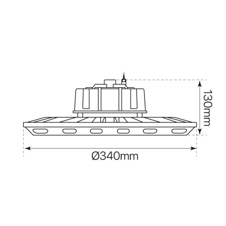 Campana LED Sun Eco 150w I-TEC