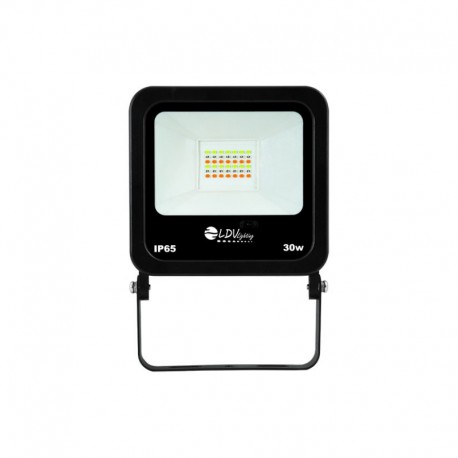 Proyector LED RGB 120º IP65 negro LDVlighting