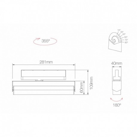 Foco proyector TRAM 20w Beneito Faure