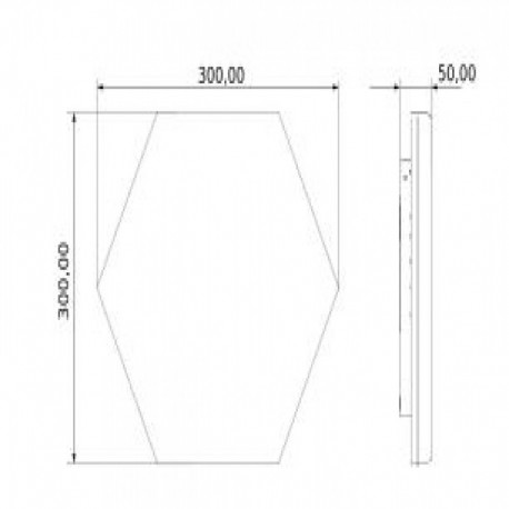 Downlight Plafón Tectum+ CCT Switch IP65 Threeline