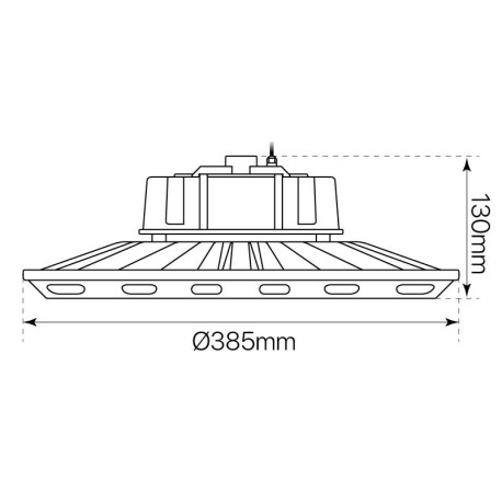 Campana LED Sun Eco 200w I-TEC