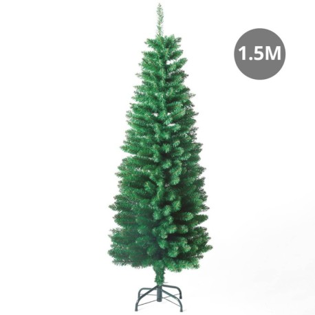 Árbol de navidad artificial tipo lápiz Bousso 1,5M 360 ramas GSC