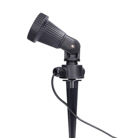 Foco proyector Tidian 8w GU10 Negro Forlight