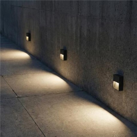 Aplique de pared Nashira Antracita de ACB Iluminación