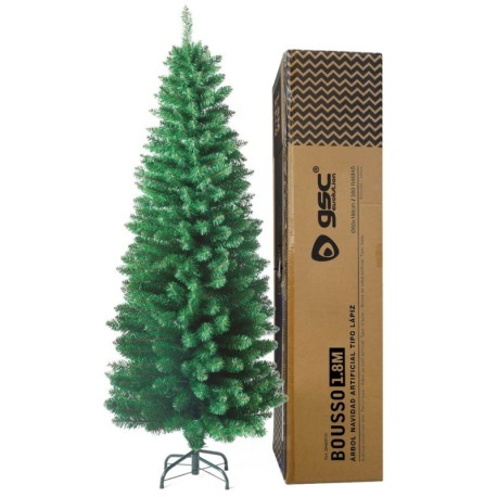 Árbol de navidad artificial tipo lápiz Bousso 1,8M 580 ramas GSC