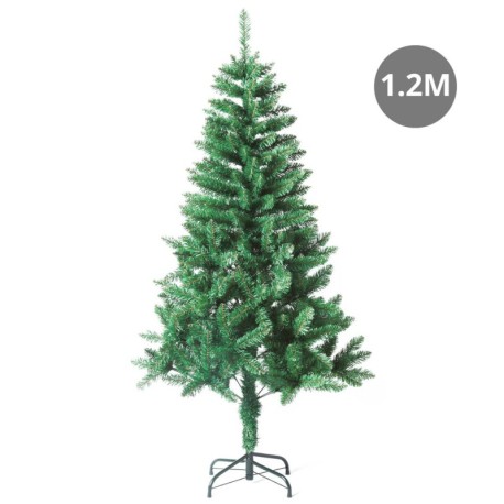 Árbol de navidad artificial Kelo 1,2M verde GSC