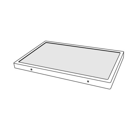 Plafón Led Slim de superficie 30x60cm 36w I-TEC