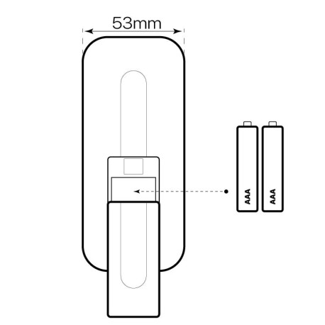 Emisor.5 para tiras led 12V y 24V Dual Color (C+N+F) I-TEC