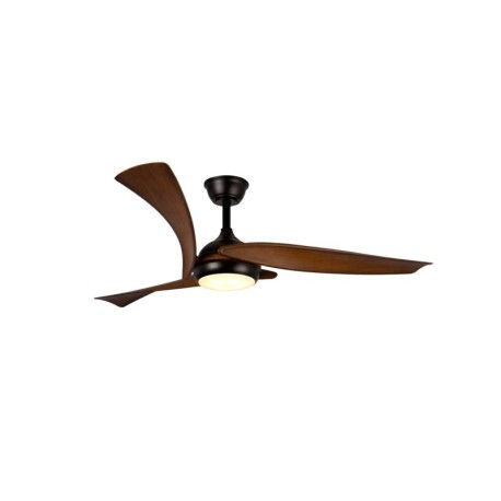 Ventilador de techo LED Enna 24w CCT CristalRecord