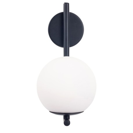 Aplique Sfera Single negro G9 6w Forlight