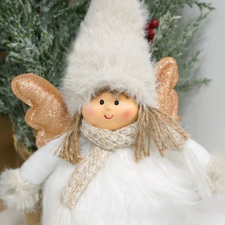 Ángel LED con piernas colgantes Haniel 48cm GSC