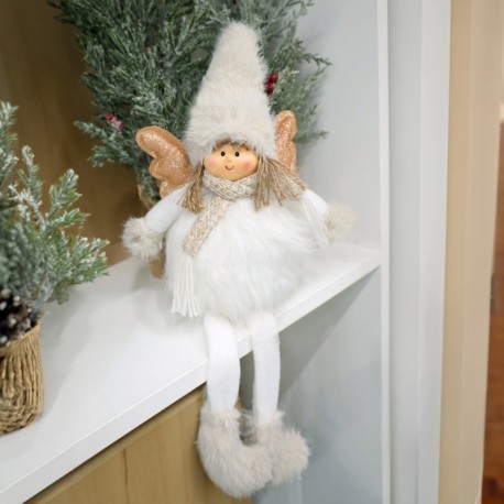 Ángel LED con piernas colgantes Haniel 48cm GSC