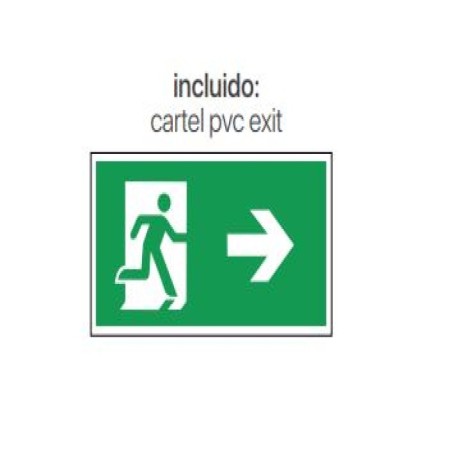 Emergencia LED Visel 5w Permanente I-TEC