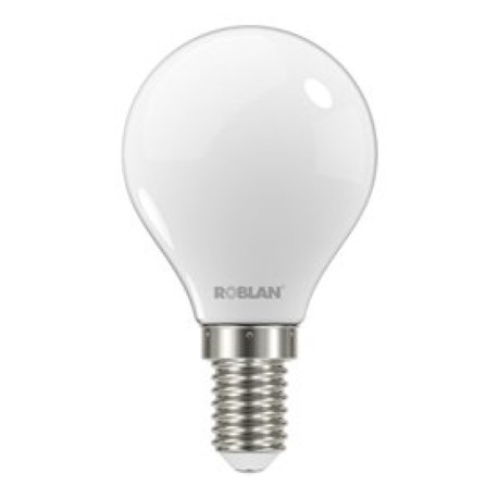 Bombilla LED Esférica Cristal Frost A15 4w E14 Roblan