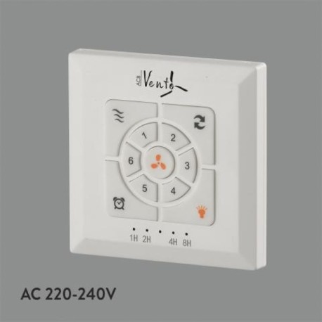 Controlador pared ventilador 220-240V ACB Iluminación