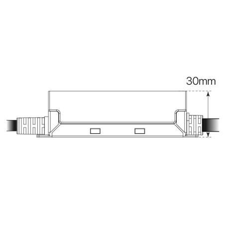 Driver 40w on-off mean well farola villa y palacio I-TEC
