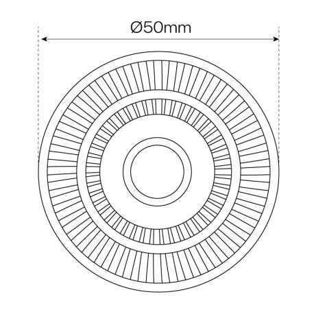 Bombilla COB 5w GU10 I-TEC