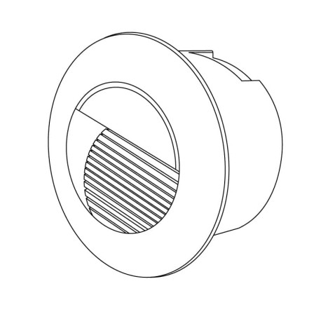 Aplique empotrable exterior Vulcan-1 3w 4000k I-TEC