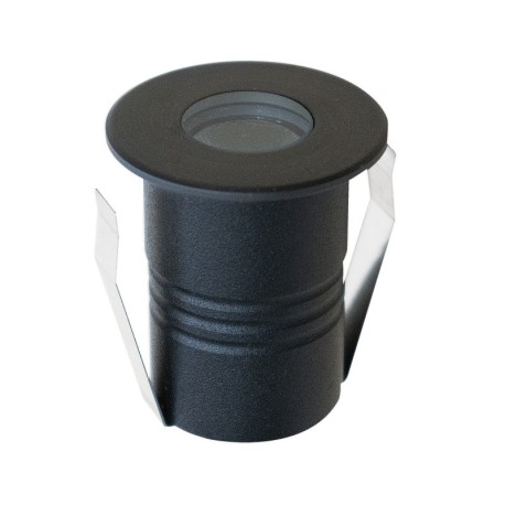 Empotrable de suelo Cobsoil 1.5w 2700k negro Sulion