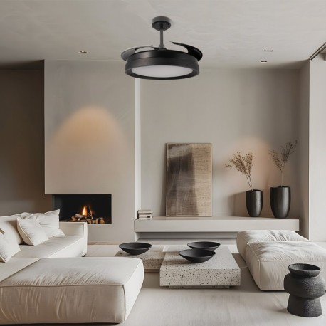 Ventilador de techo Yeray Black II Mimotec