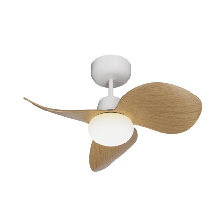 Ventilador de techo Instafan blanco madera Sulion