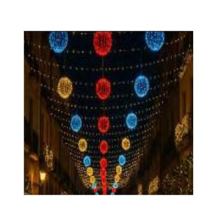 Esfera 3D plegable Blanco +Flash Vaelza