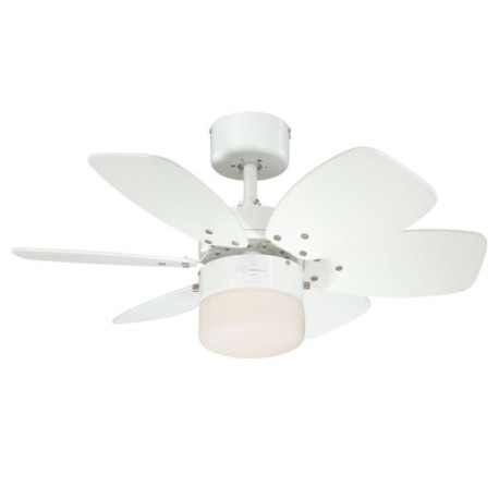 Ventilador de techo Flora Royale blanco Westinghouse Lighting Farho