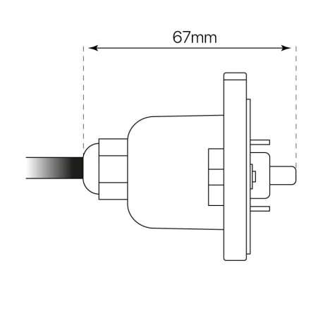 Alimentación luminaria lineal Market I-TEC