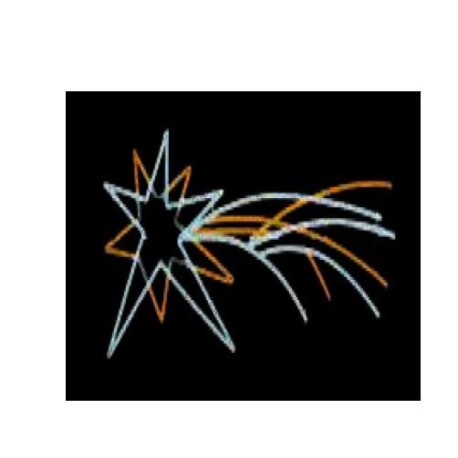 Motivo estrella fugaz 2.70x1.30 m Vaelza