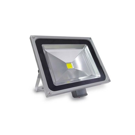 Proyector LED Exterior gris con sensor IP65 I-TEC