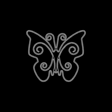 Motivo Small Buterfly Curly Prilux