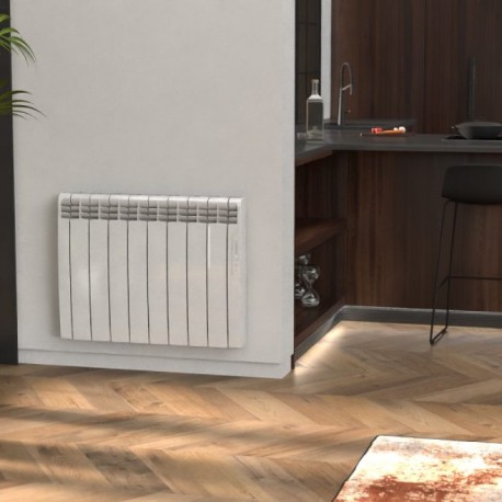 Radiador eléctrico wifi bajo consumo Eoniq 600w blanco Rointe
