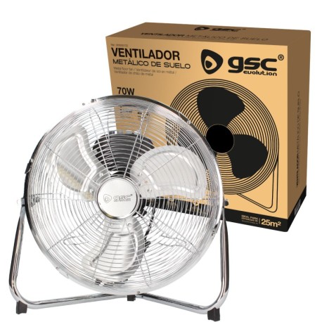 Ventilador industrial de suelo Gumba metálico GSC