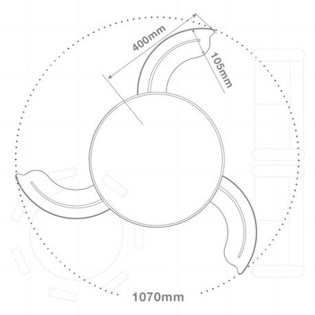 Ventilador techo Oliveri CCT GSC