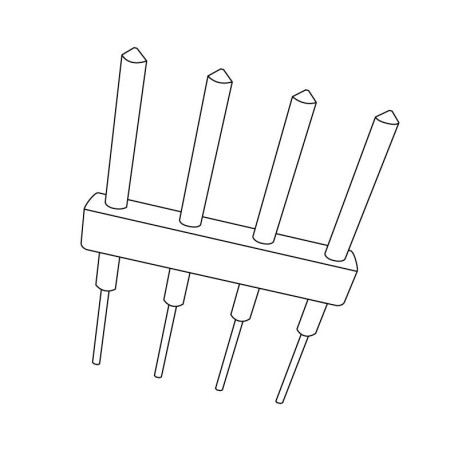 Peine RGB 4pin I-TEC