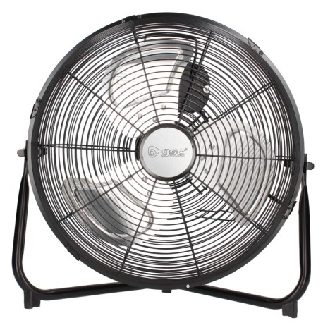 Ventilador industrial de suelo Gumba negro GSC