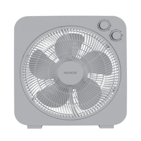 Ventilador Box Fan Bronte Ø31cm 45W Gris GSC