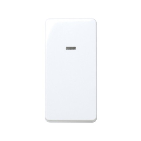 Interruptor unipolar medio elemento c/piloto blanco Simon 27 Play