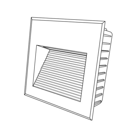 Aplique empotrable exterior Vulcan-4 7w 4000k I-TEC
