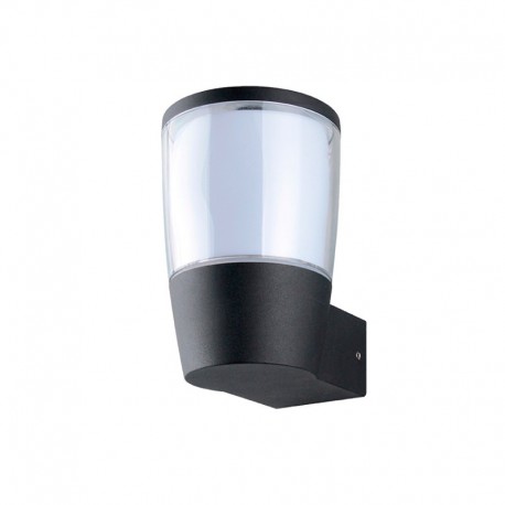 Aplique exterior Hercules brazo E27 20w negro LDVlighting