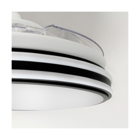 Ventilador de techo Louis 35w CCT blanco CristalRecord