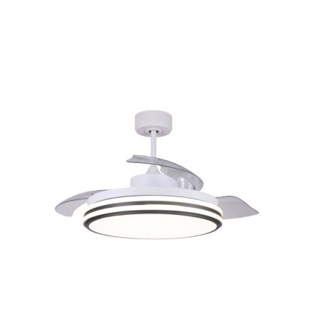 Ventilador de techo Louis 35w CCT blanco CristalRecord